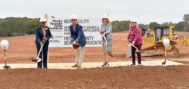 Henry Schools break ground on new performing arts center – Henry County ...